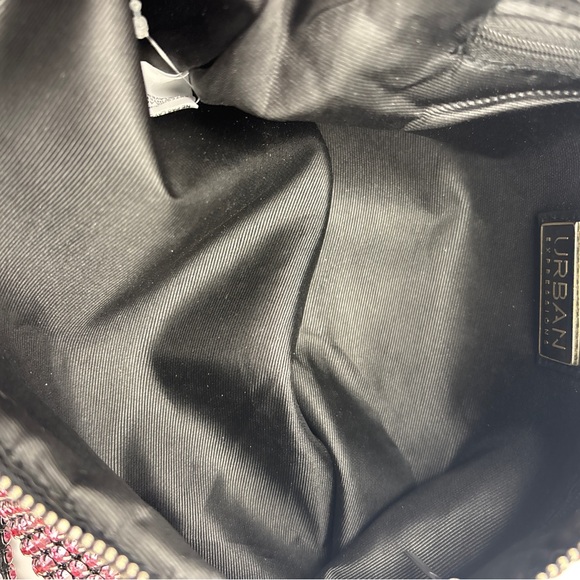 Urban Expressions Bling All Pink Rhinestone Shoulder Bag NWT - Picture 6 of 7